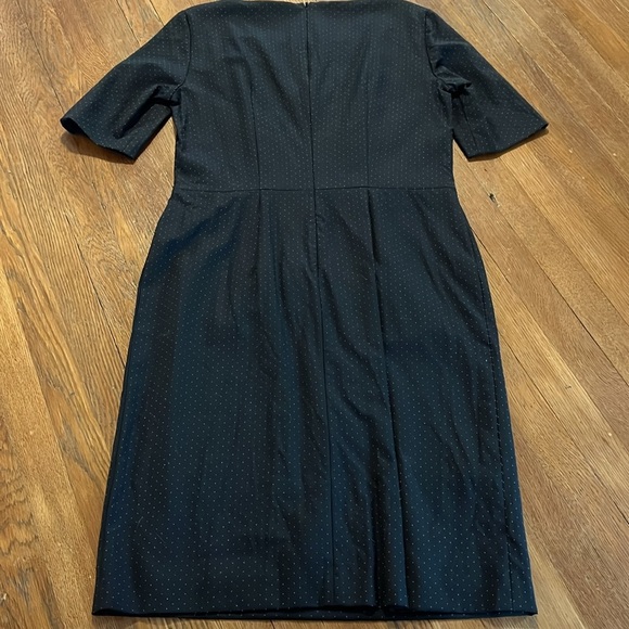 Boss Hugo Boss Knee Length Polka Dot Wool Dress - Picture 6 of 6